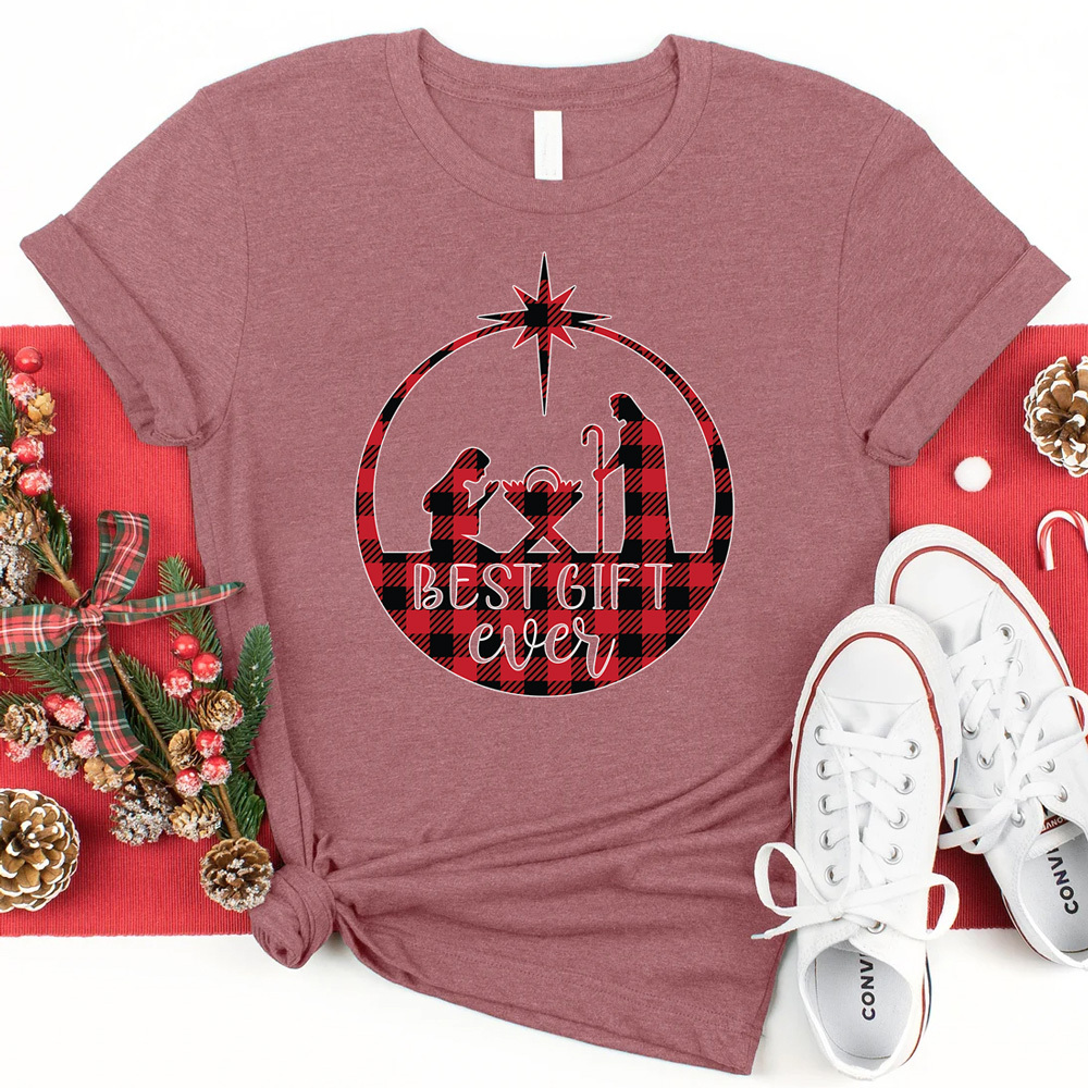 Best Gift Ever Nativity Scene Christmas Shirt