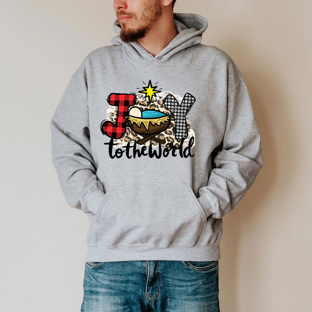 Joy to the World Christmas Hoodie