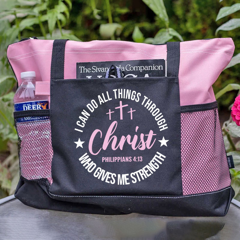 I Can Do All Things Philippians 4:13 Tote Bag