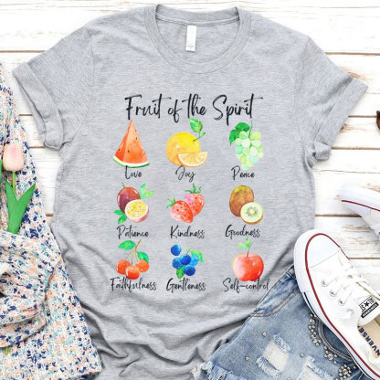 Fruit of the Spirit Bible Verse Inspirational Shirt