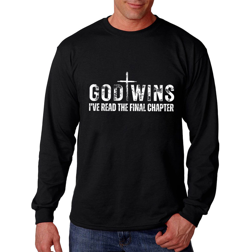 God Wins Long Sleeve Shirt