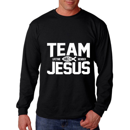 Team Jesus Lifetime Member Long Sleeve Tee