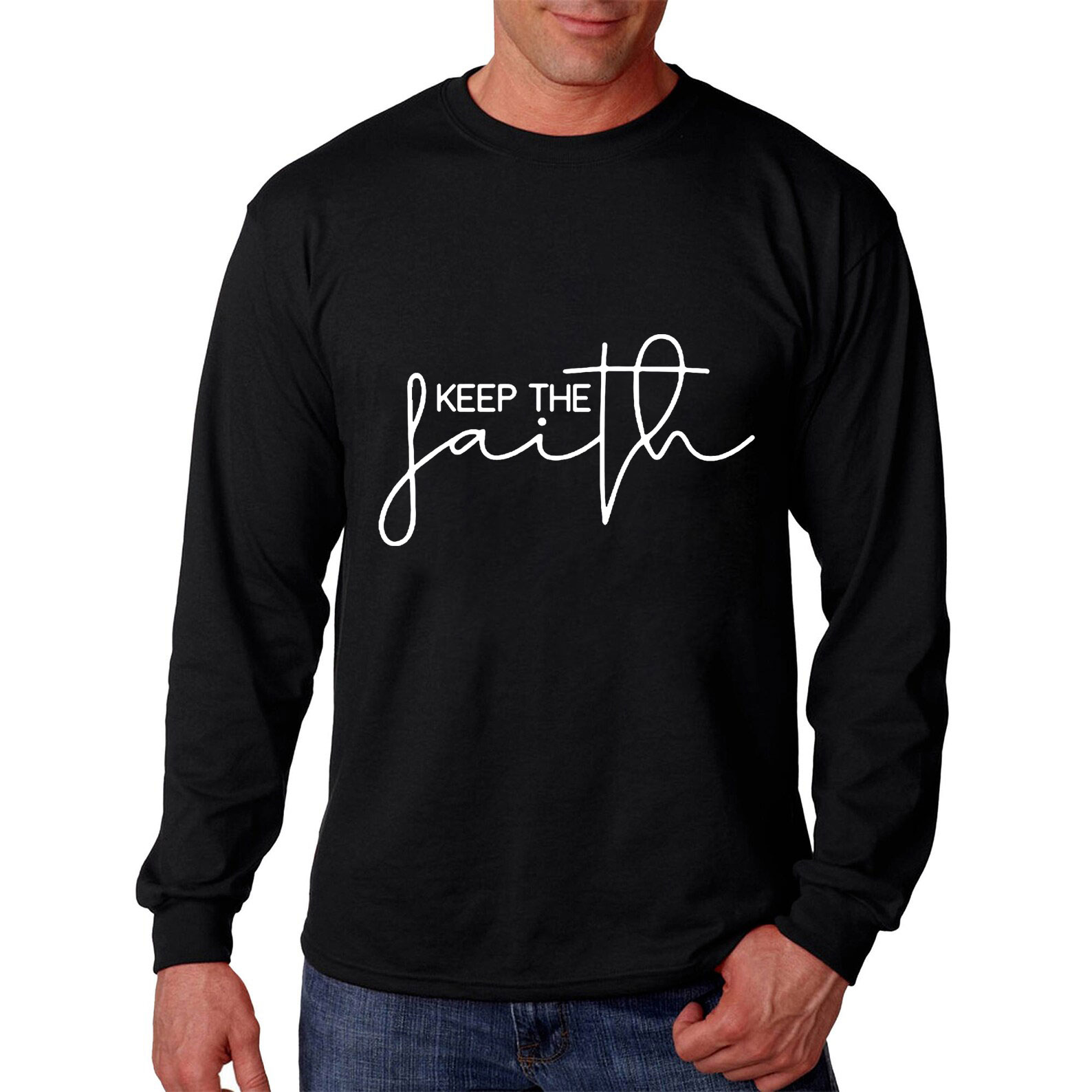 Keep The Faith Long Sleeve Tee