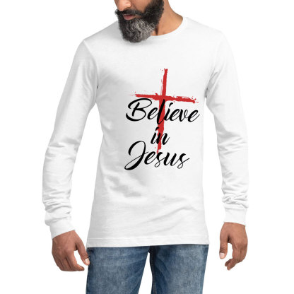 Believe in Jesus Long Sleeve Tee