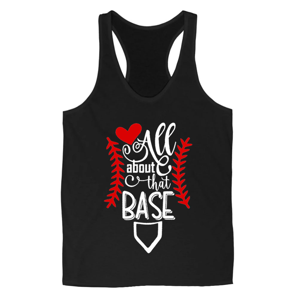 All About that Base Baseball Tank Top