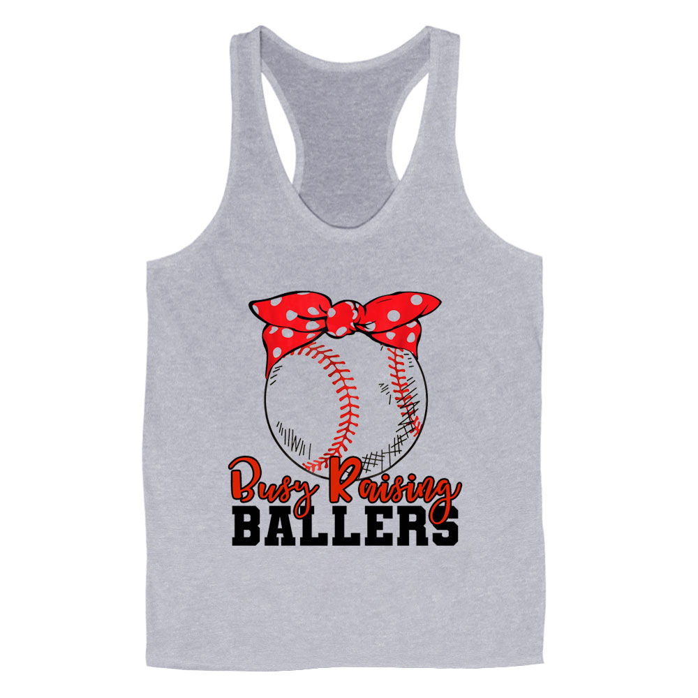 Baseball Busy Raising Ballers Tank Top