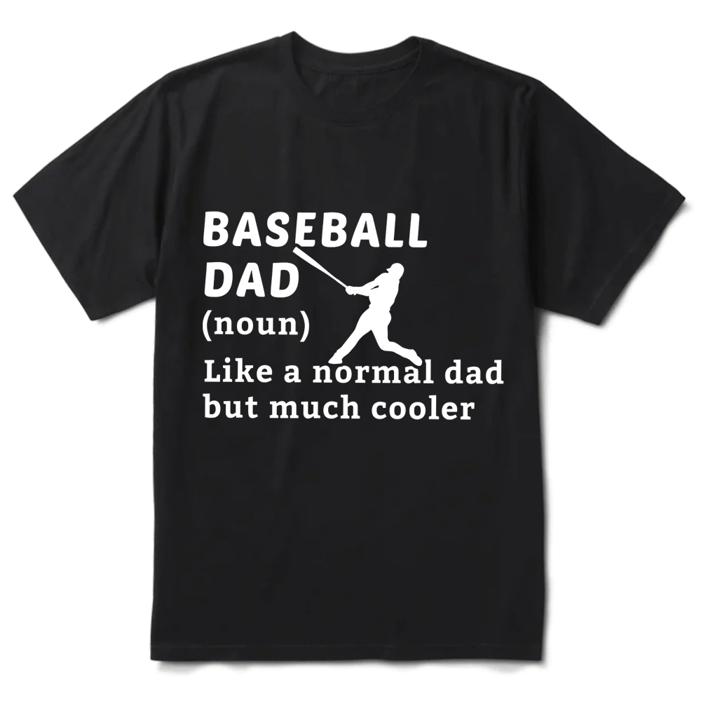 Baseball Dad Funny Definition T-Shirt 