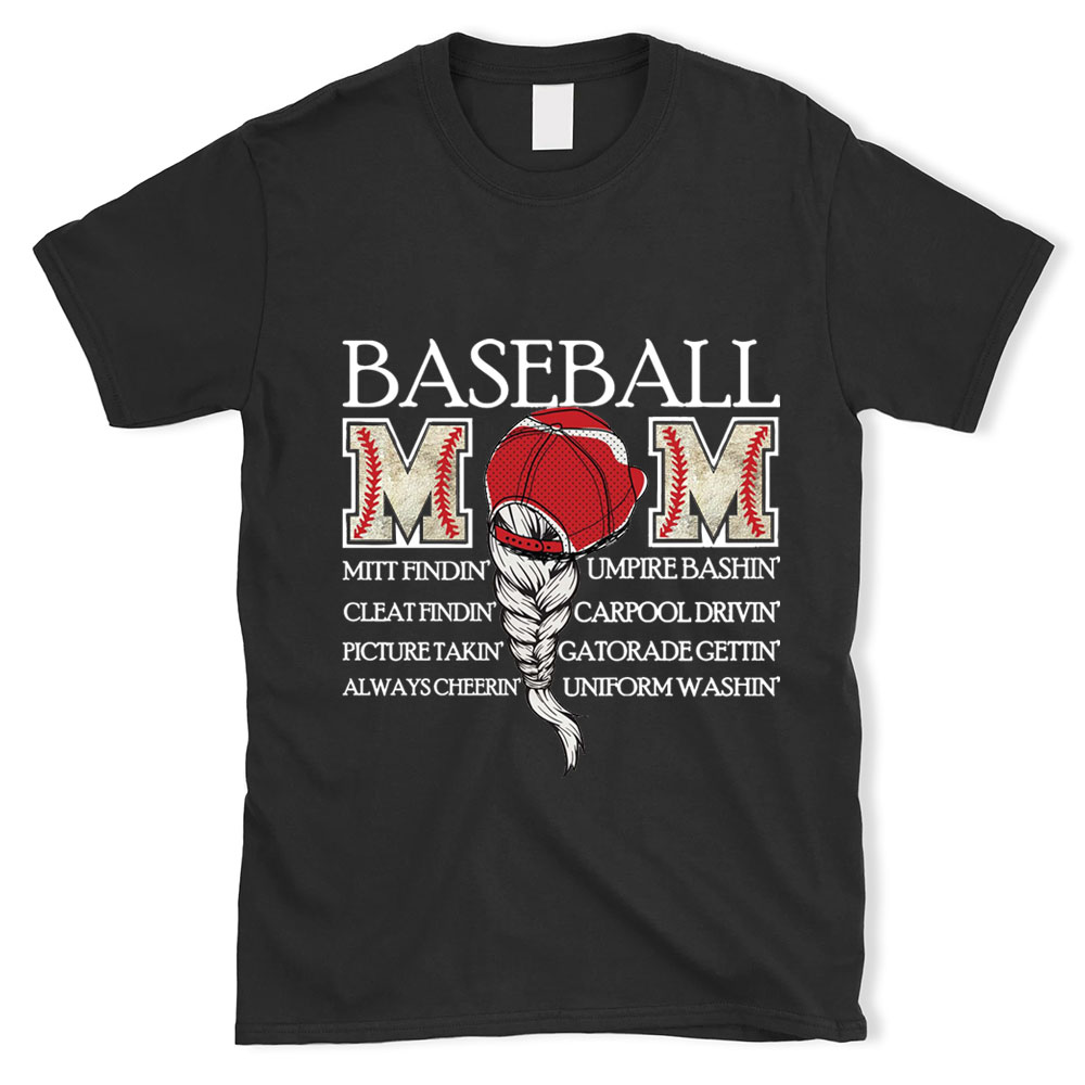 Baseball Hat Mom Shirt