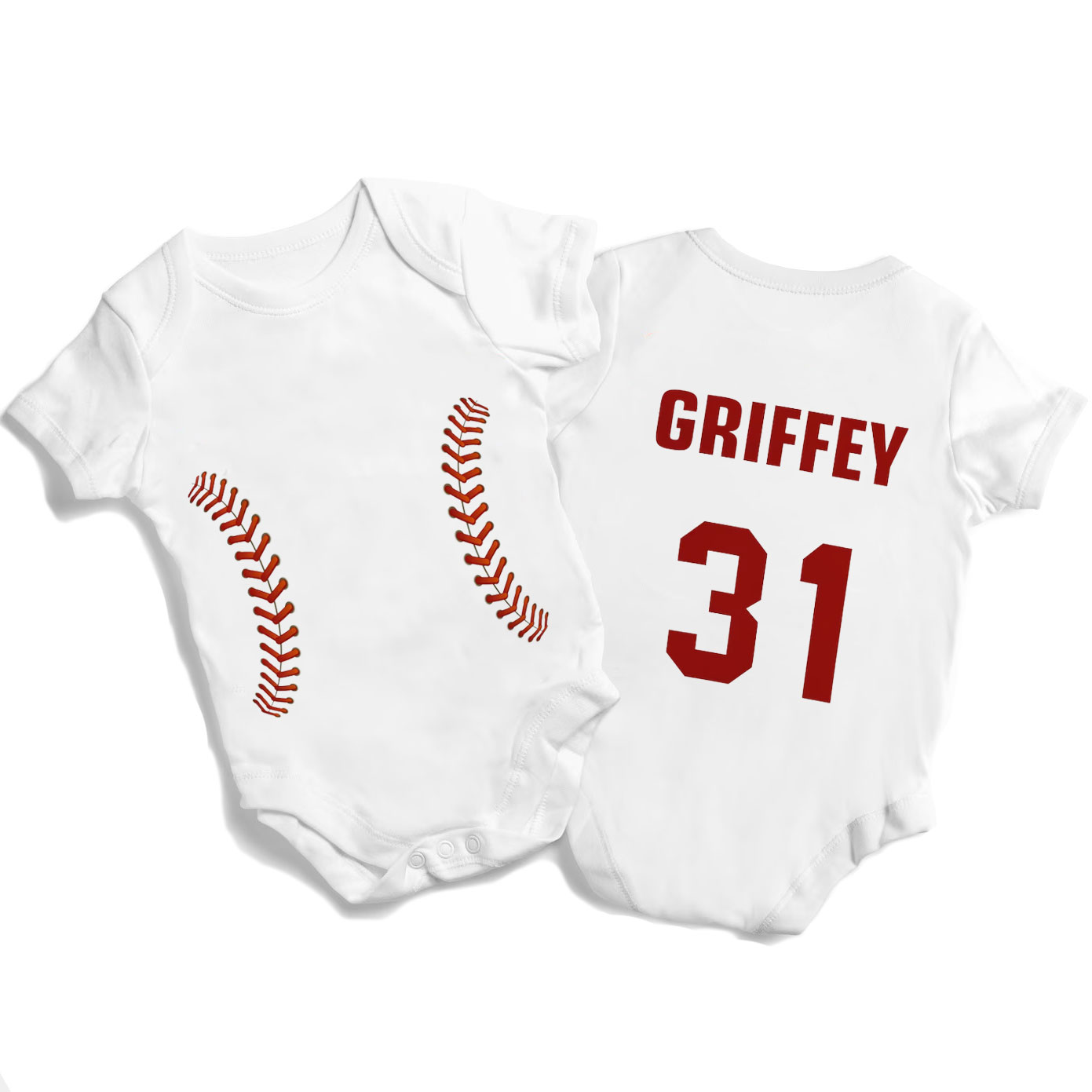 Custom Jersey Number and Name Bodysuit