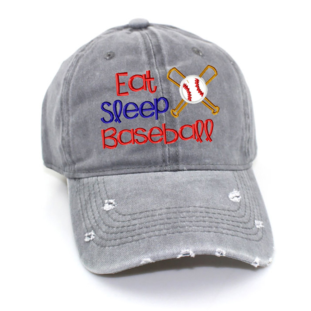 Eat Sleep Baseball Hat