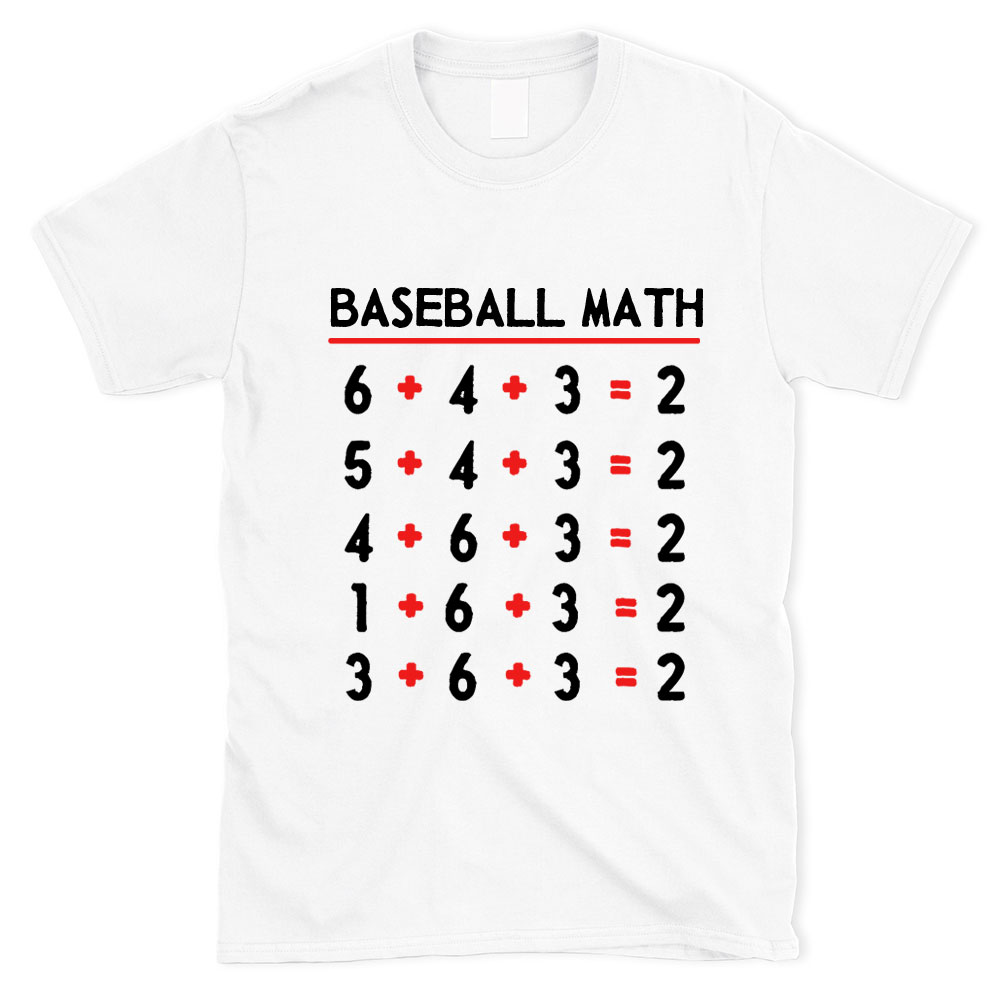 Baseball T Shirt For Adults And Kids Funny Baseball Tee