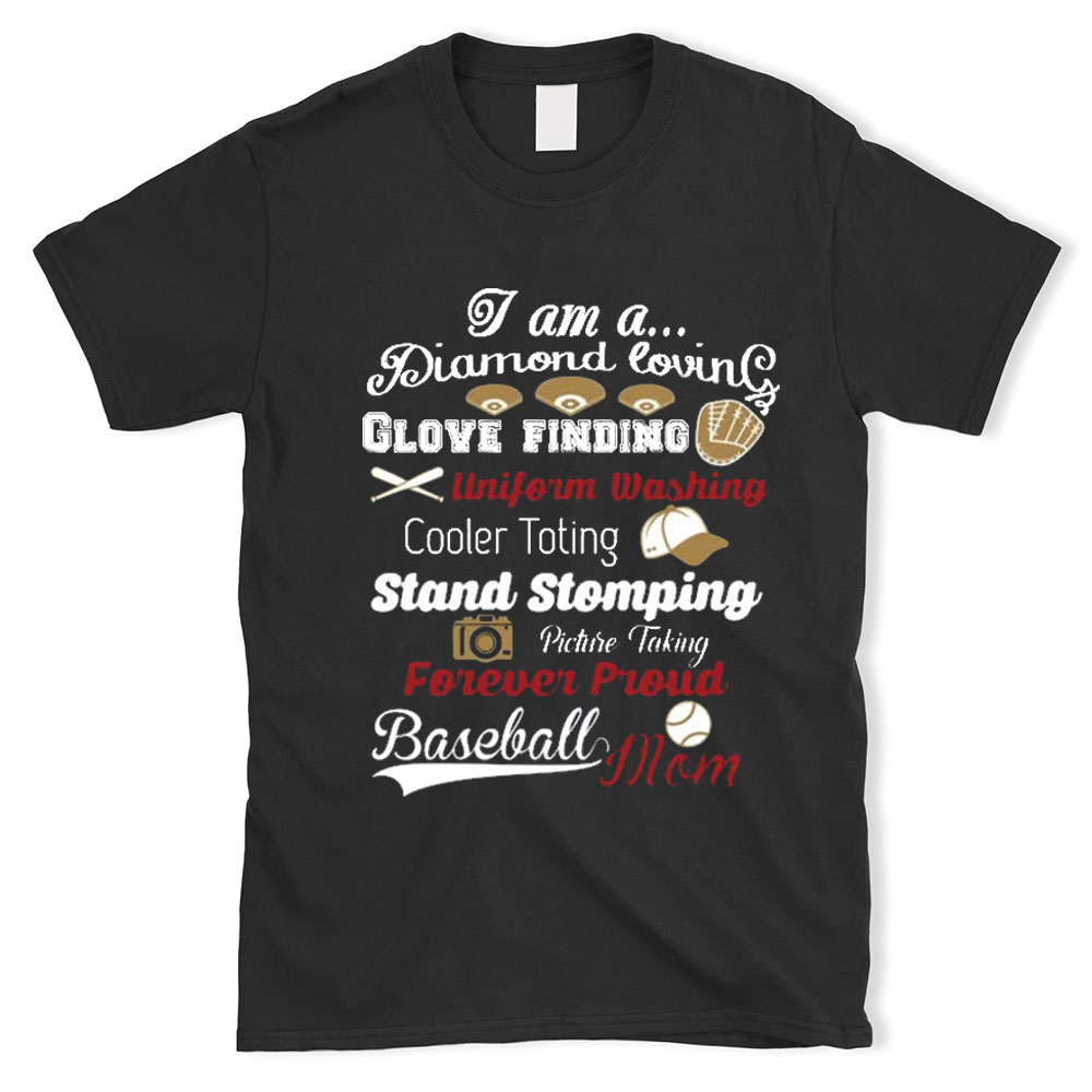 I Am Proud Baseball Mom Shirt