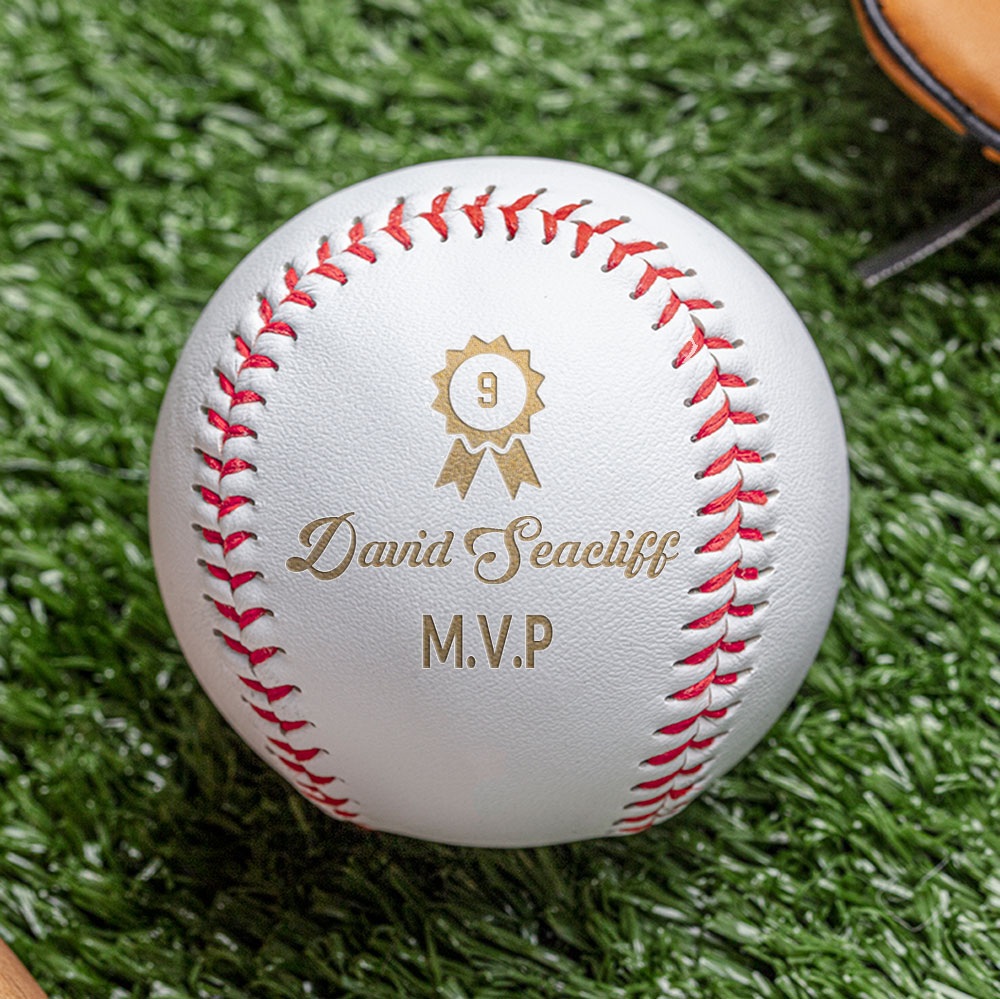 Personalized Baseball Gift Laser Engraved Baseball
