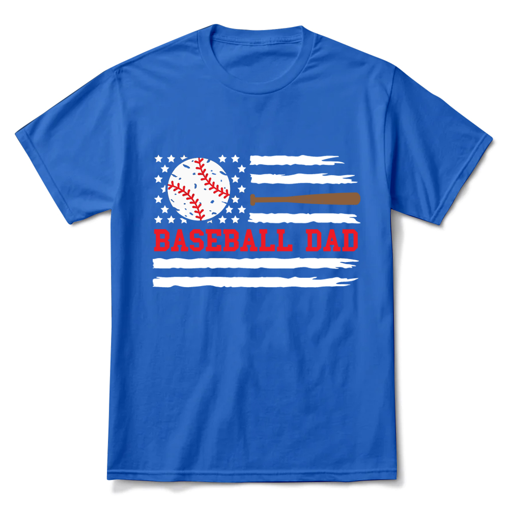 Personalized Baseball Vintage American Flag Shirt
