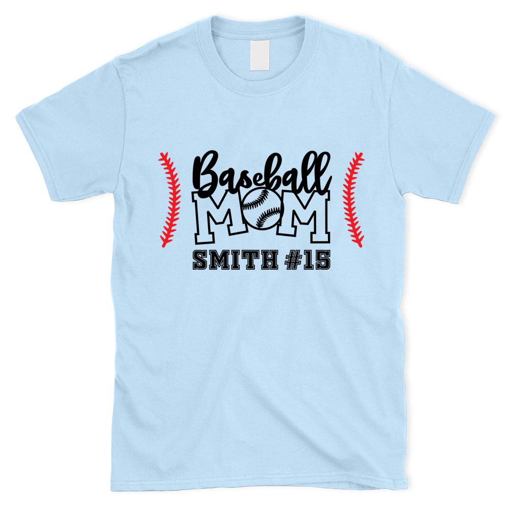 Personalized Glitter baseball number