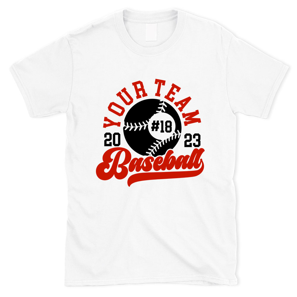 Custom Baseball Team T-Shirts