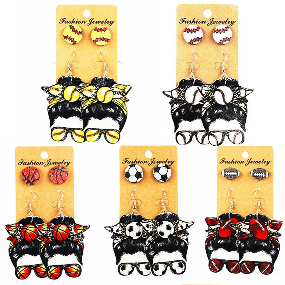 Sports Girl Earrings