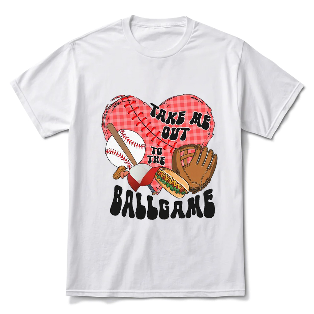 Take Me out to the Ball Game Baseball Tee