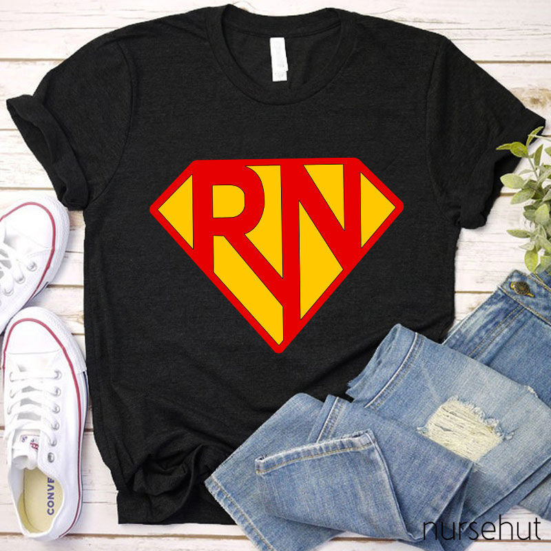 I Have Super Powers RN Nurse T-Shirt