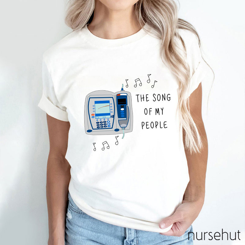The Song Of My People Nurse T-Shirt