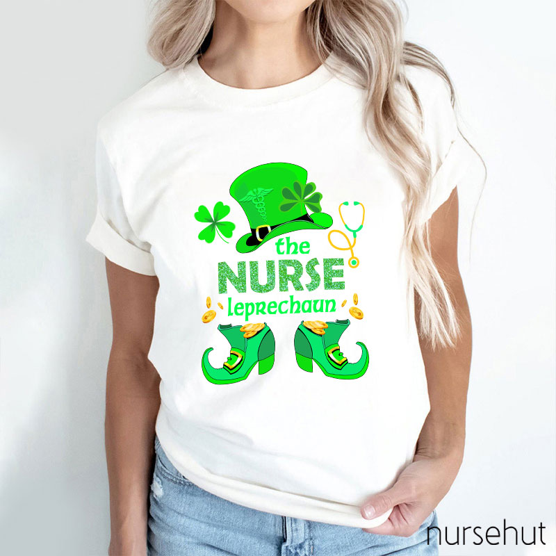 The Nurse Leprechaun Nurse T-Shirt