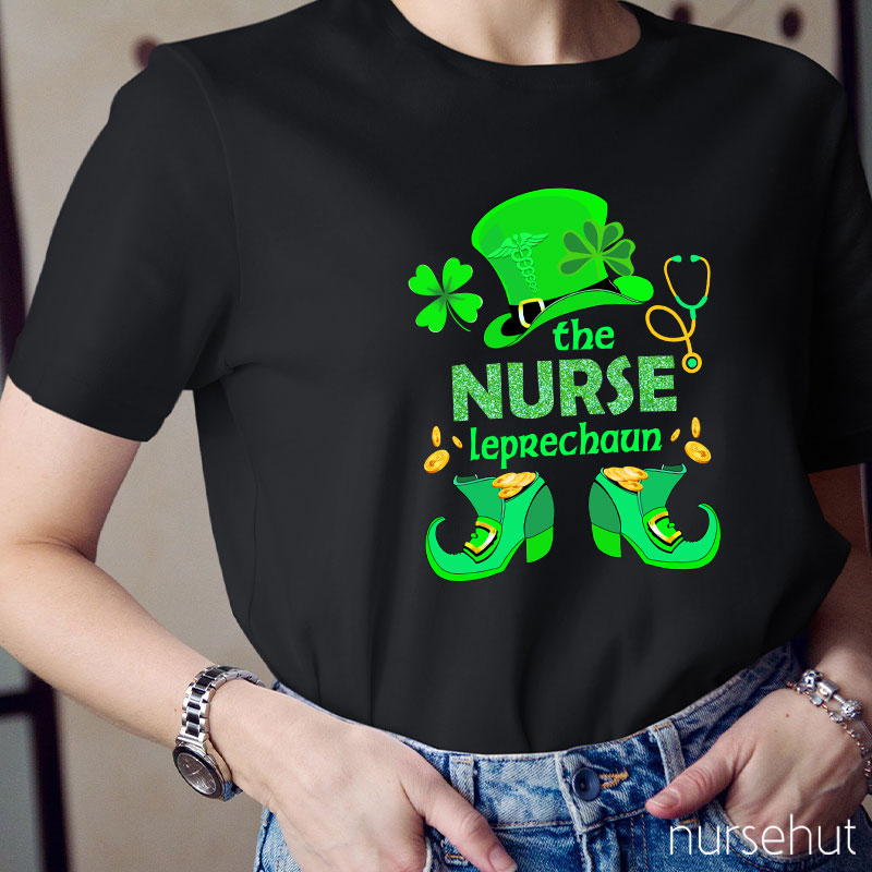 The Nurse Leprechaun Nurse T-Shirt