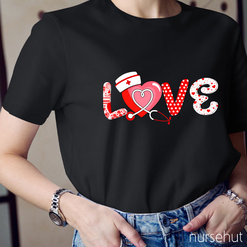 Love From A Nurse T-Shirt