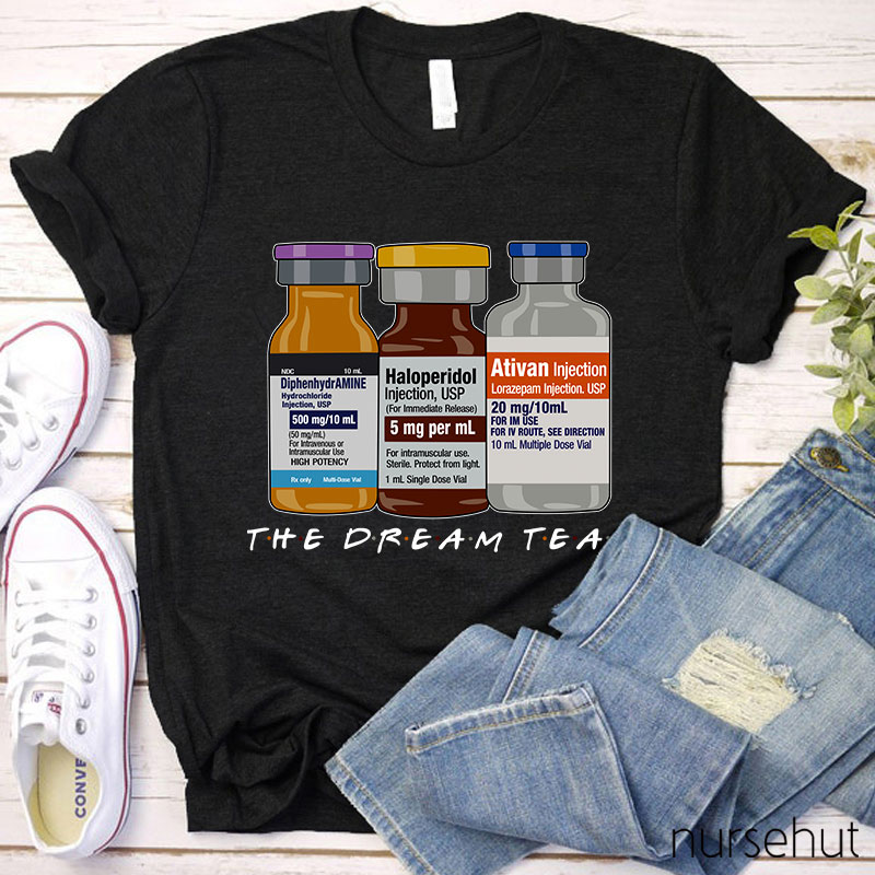 The Dream Team Haloperidol And His Mate Nurse T-Shirt