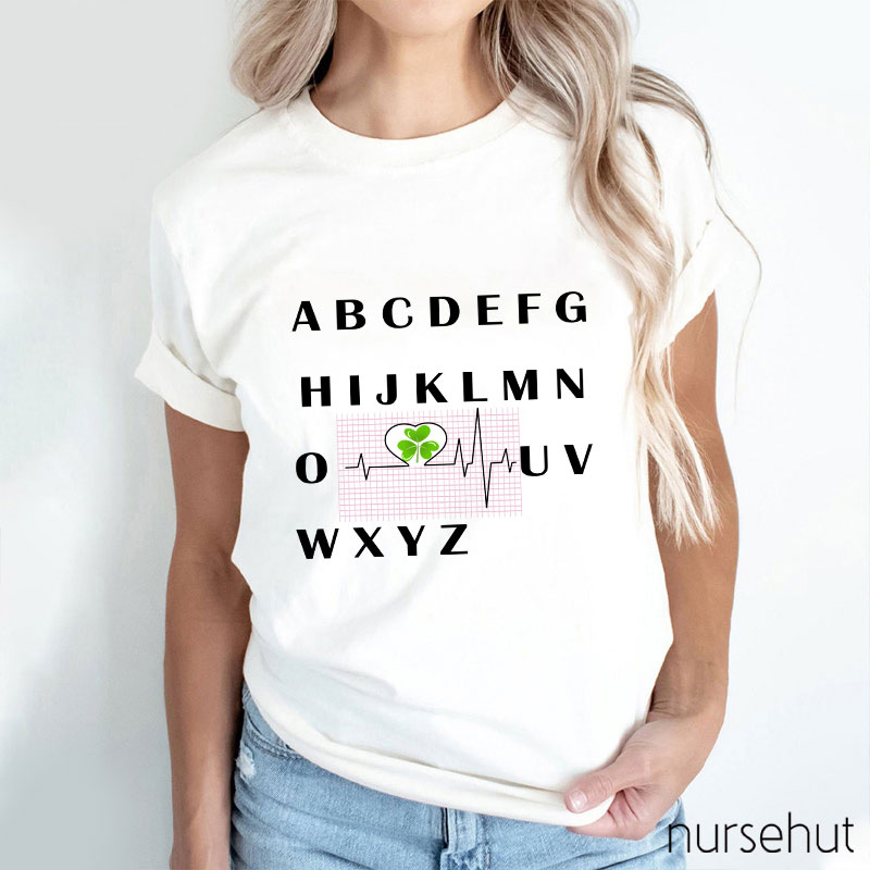 My Heart Is Excited Nurse T-Shirt