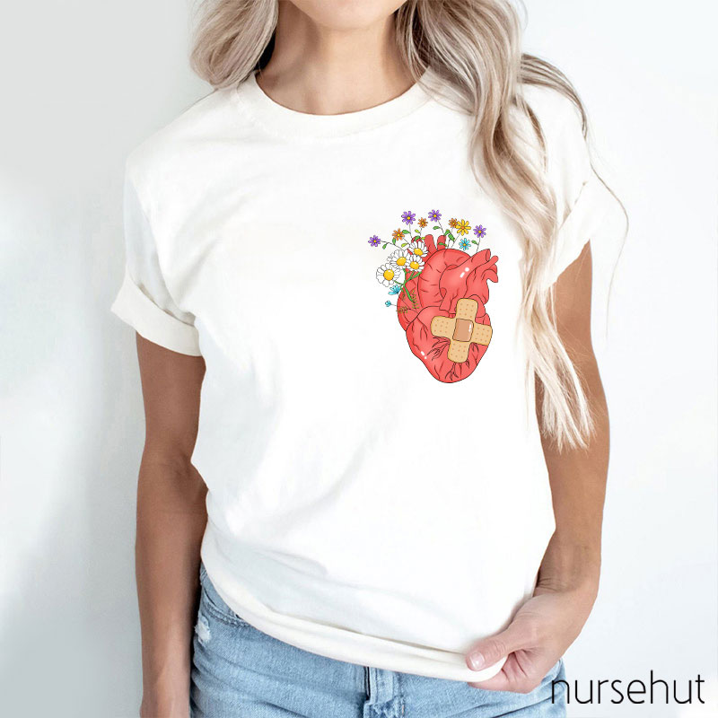 Take Care Of Your Heart Nurse T-Shirt