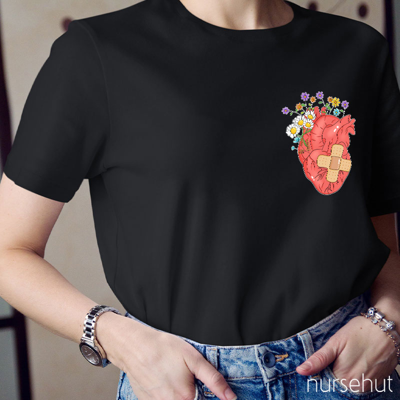 Take Care Of Your Heart Nurse T-Shirt