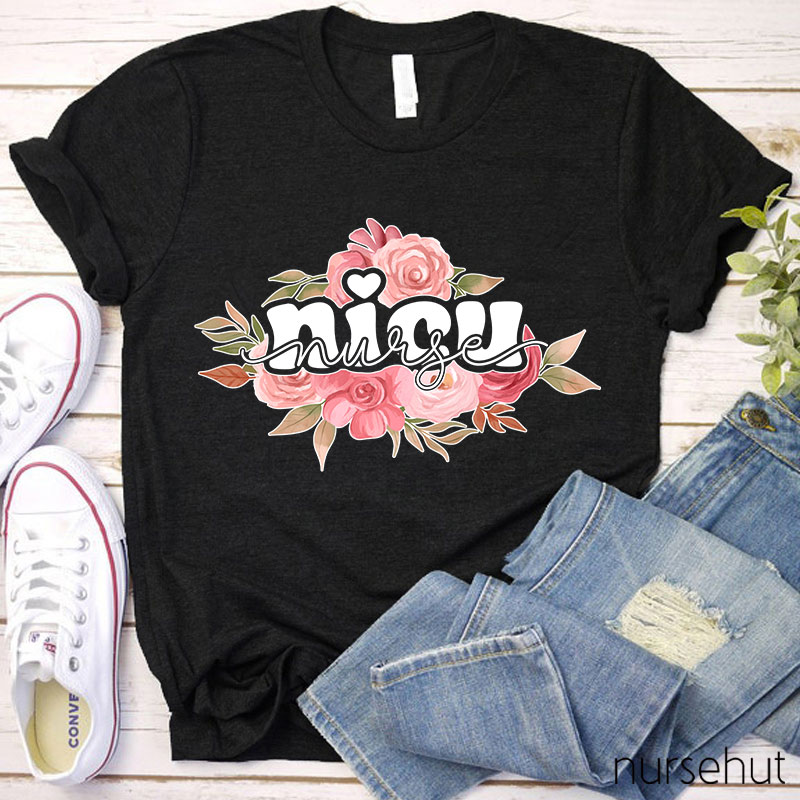 Rose Nicu Nurse T-Shirt