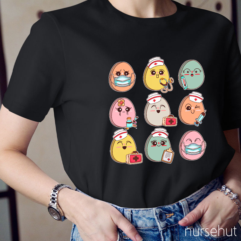 Nurse Easter Egg Nurse T-Shirt