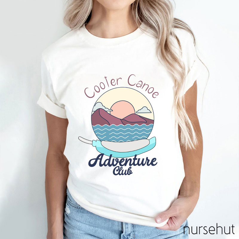 Cooter Canoe Adventure Club Nurse T-Shirt