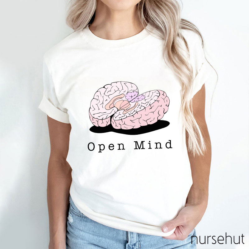 Open Mind Brain Nurse T-Shirt