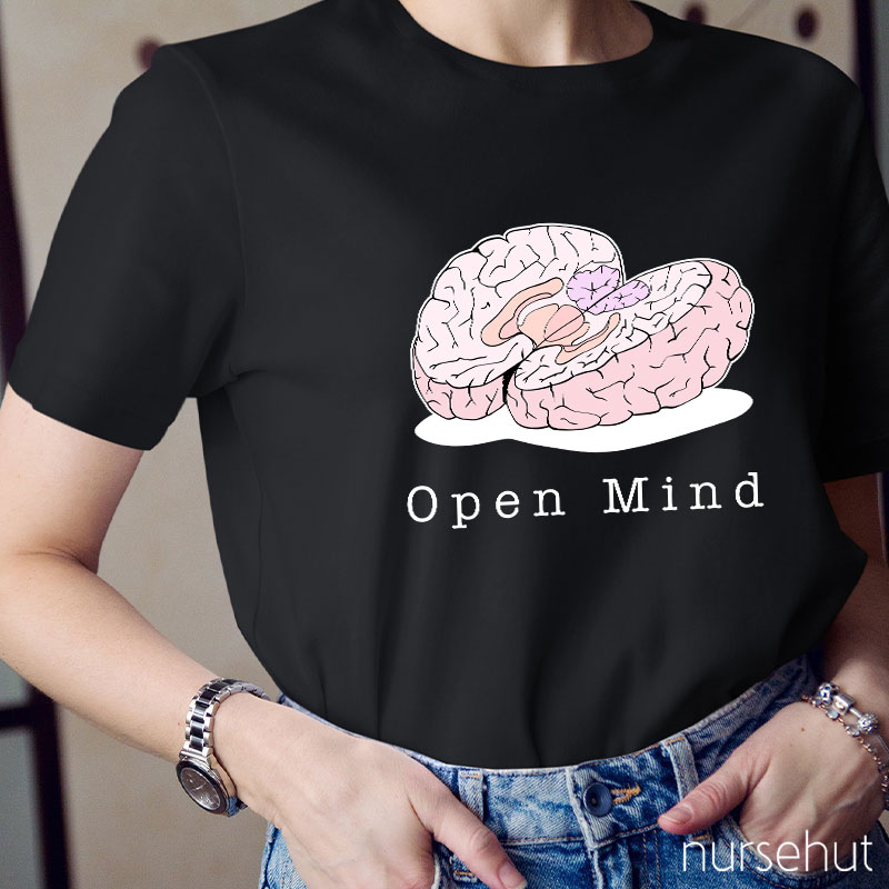 Open Mind Brain Nurse T-Shirt