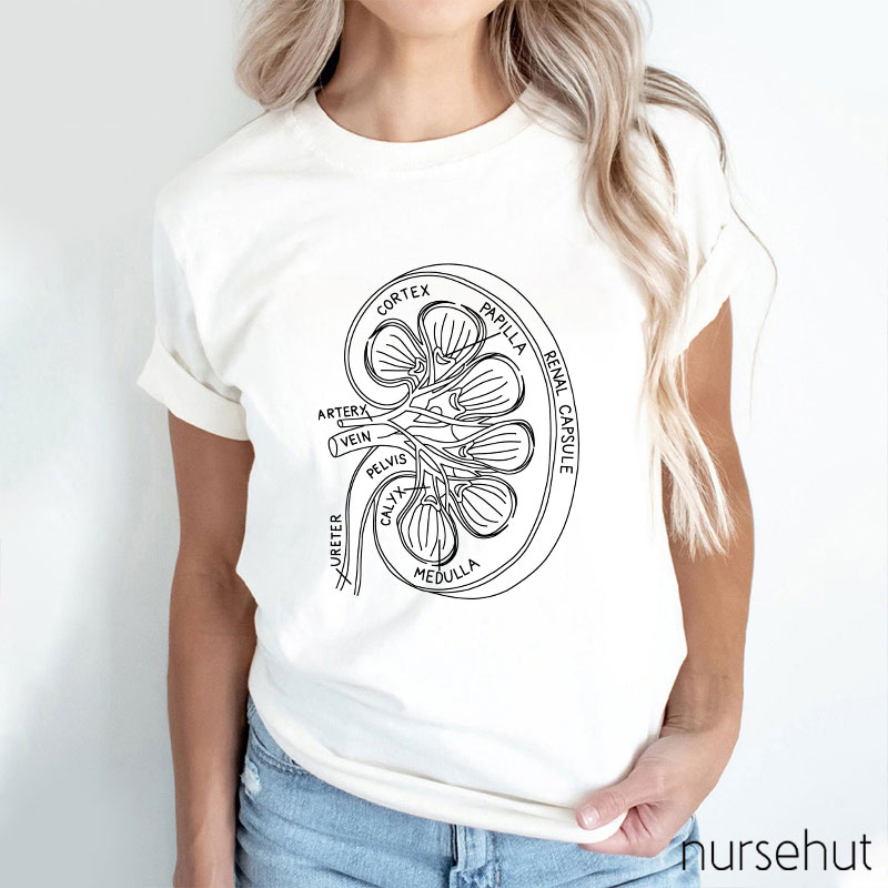 Neuron Anatomy Nurse T-Shirt