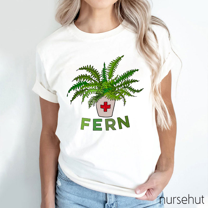 Fern Red Cross Nurse T-Shirt