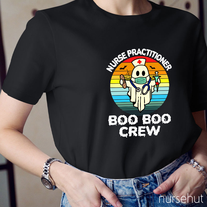 Nurse Practitioner Boo Boo Crew Nurse T-Shirt