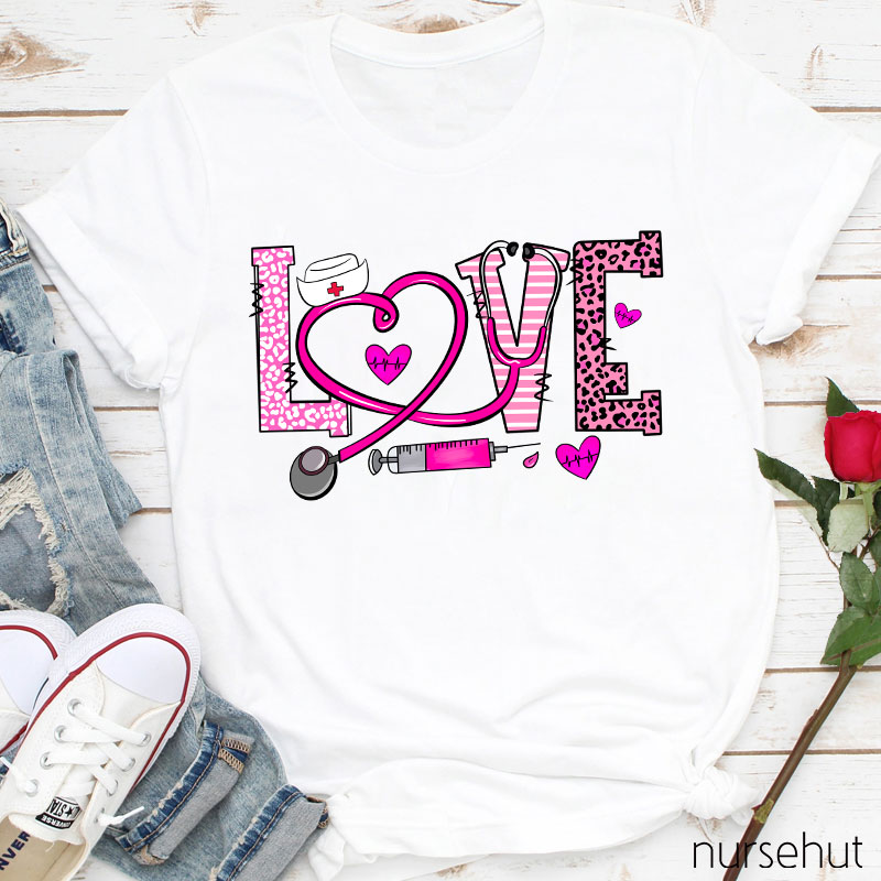 A Nurse With A Good Heart Nurse T-Shirt