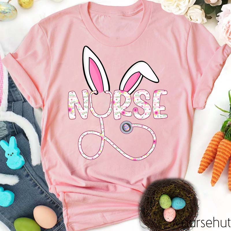 Bunny Ear Nurse T-Shirt