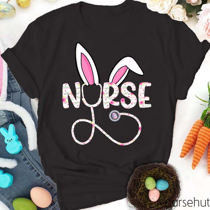 Bunny Ear Nurse T-Shirt
