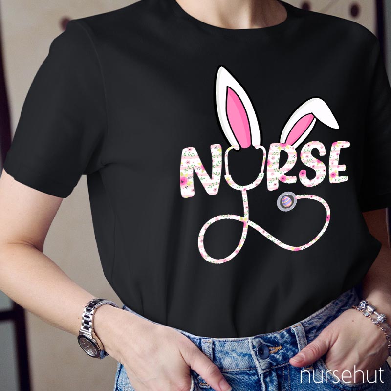 Bunny Ear Nurse T-Shirt