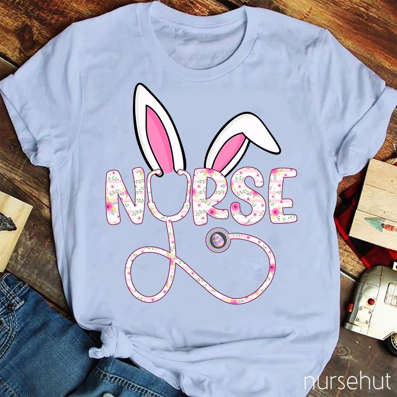 Bunny Ear Nurse T-Shirt