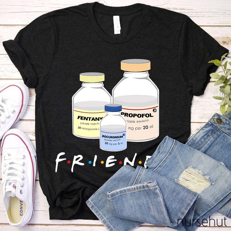 Medicament Friends Nurse T-Shirt