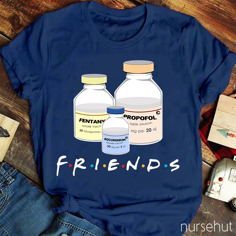 Medicament Friends Nurse T-Shirt