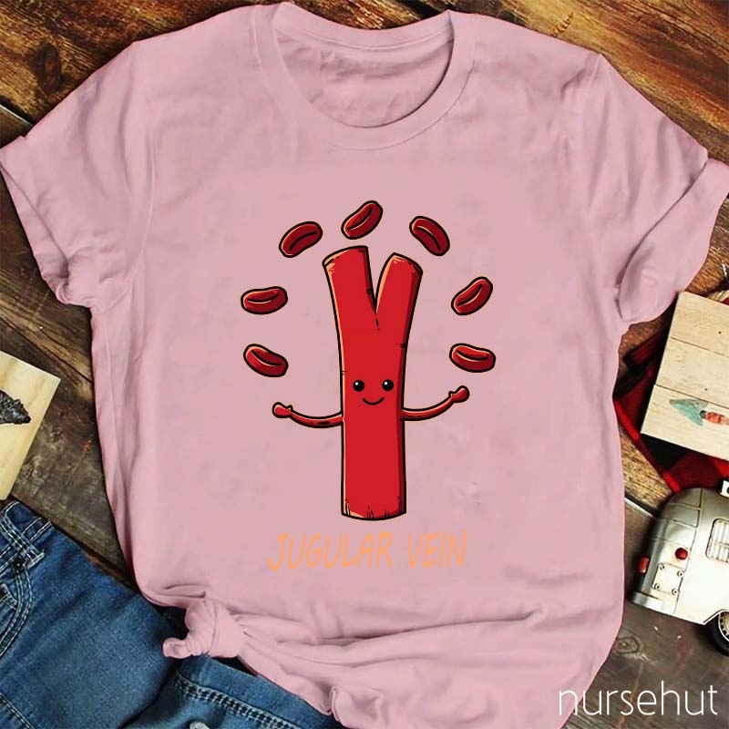 Jugular Vein Nurse T-Shirt