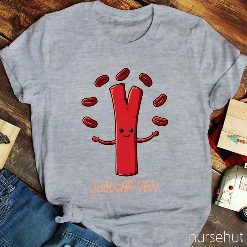 Jugular Vein Nurse T-Shirt
