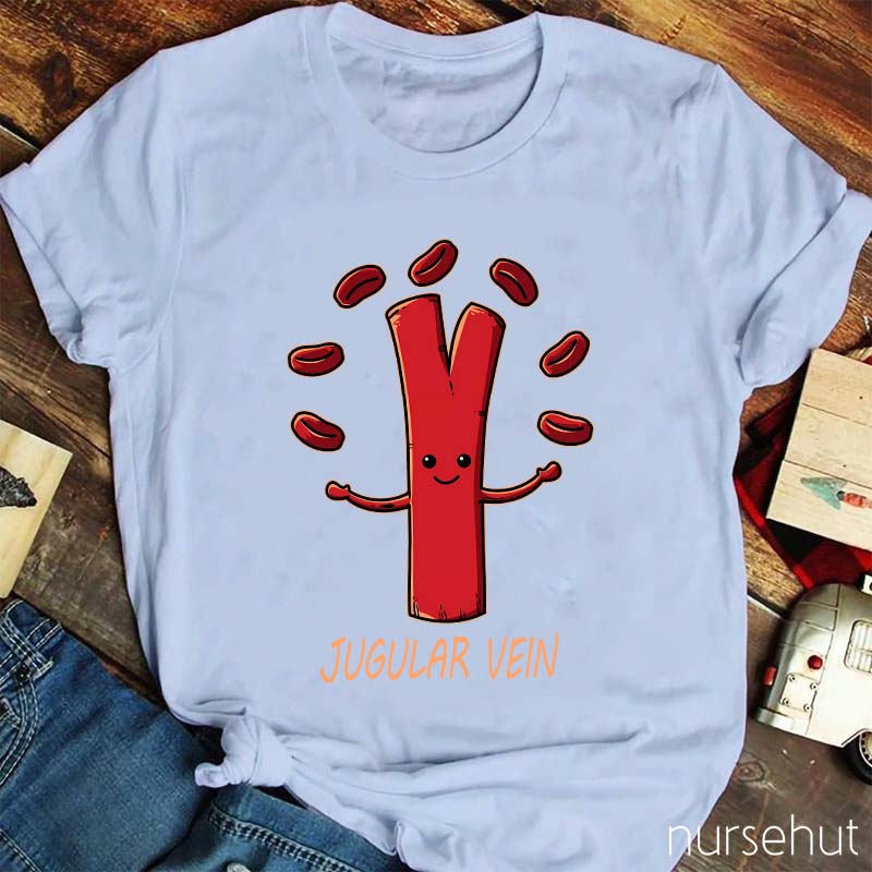 Jugular Vein Nurse T-Shirt