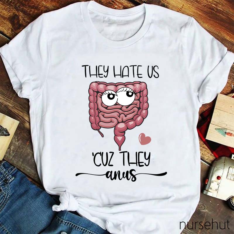 They Heat Us Cause They Ain't Us Nurse T-Shirt